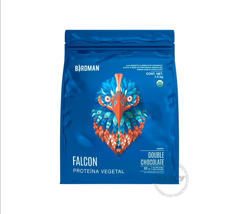BIRDMAN FALCON PROTEINA ORGANICA 1.5kg CHOCOLATE