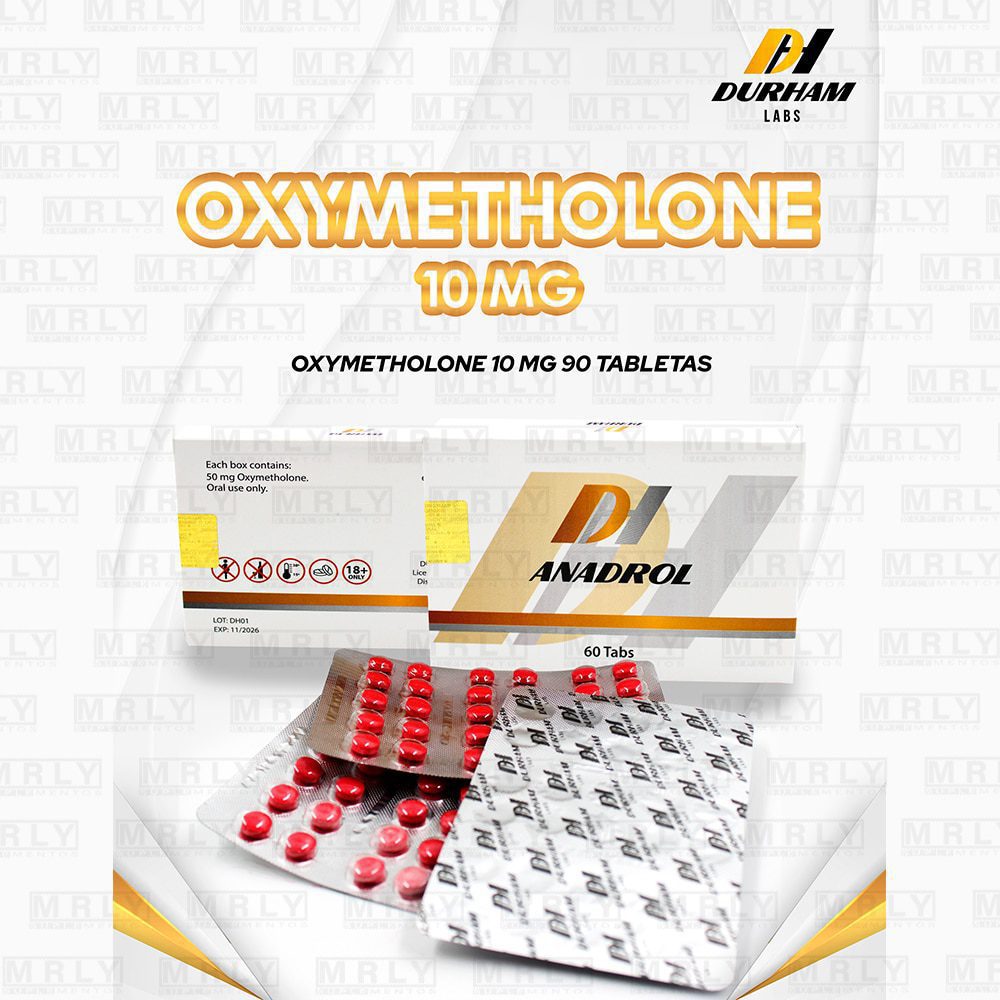 Anadrol (oxymetalona) 10mg 90 tabs Durham Labs