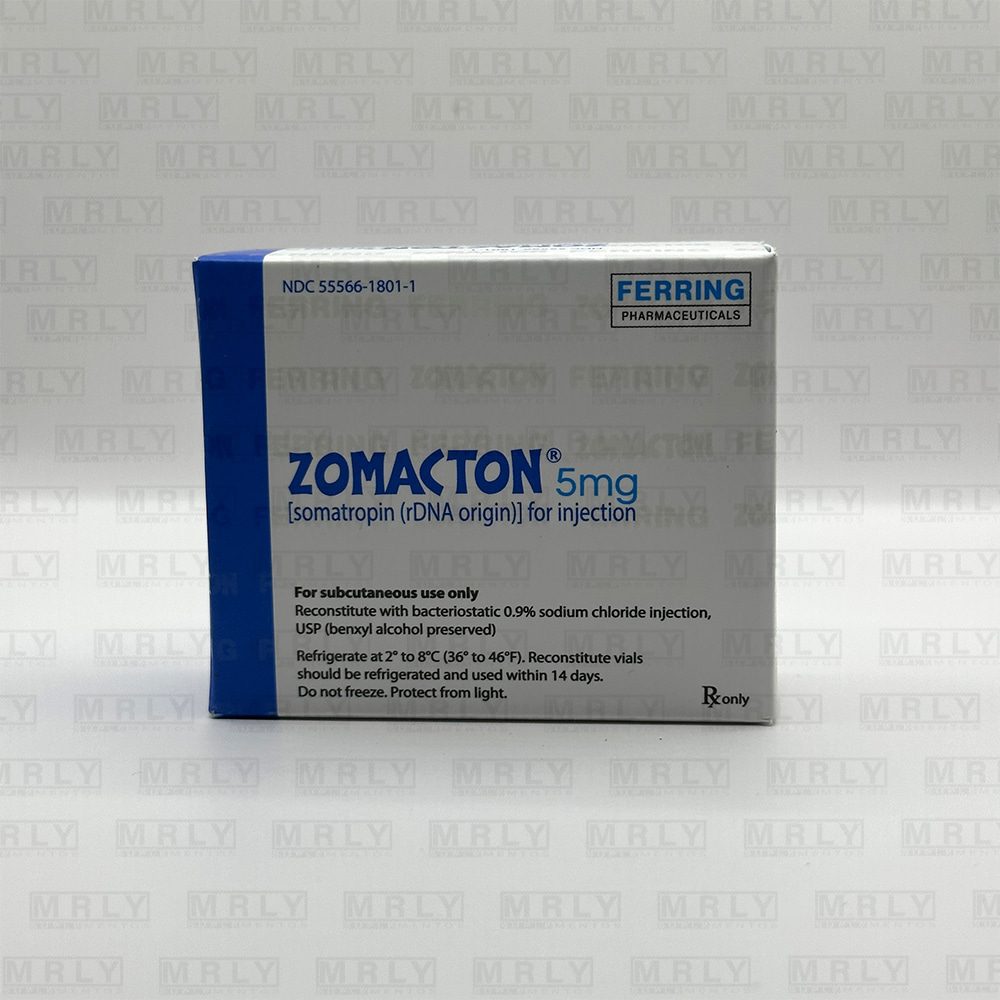 ZOMACTON 5MG - SOMATROPINA | FERRING - Suplementos MRLY